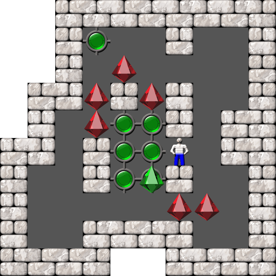 Sokoban Mass Remodel level 678